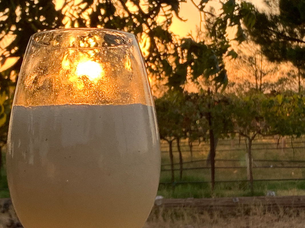 Pillsbury Wine sunset glass vineyard Arizona